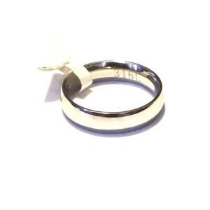 New stainless‎ steel ring size 8